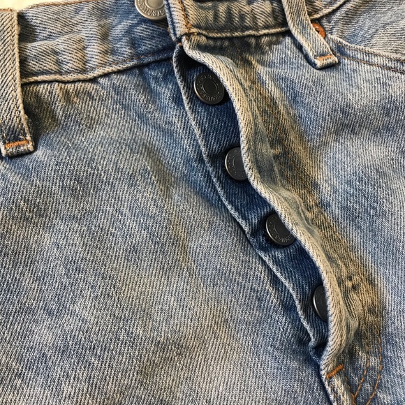 Levi’s Premium 501 distressed cutoff shorts - Picture 3 of 13